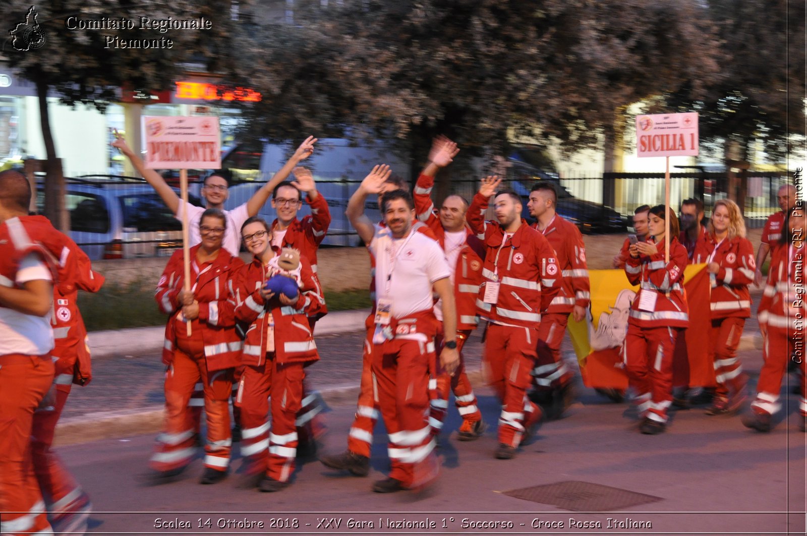 Scalea 14 Ottobre 2018 - XXV Gara Nazionale 1 Soccorso - Croce Rossa Italiana- Comitato Regionale del Piemonte