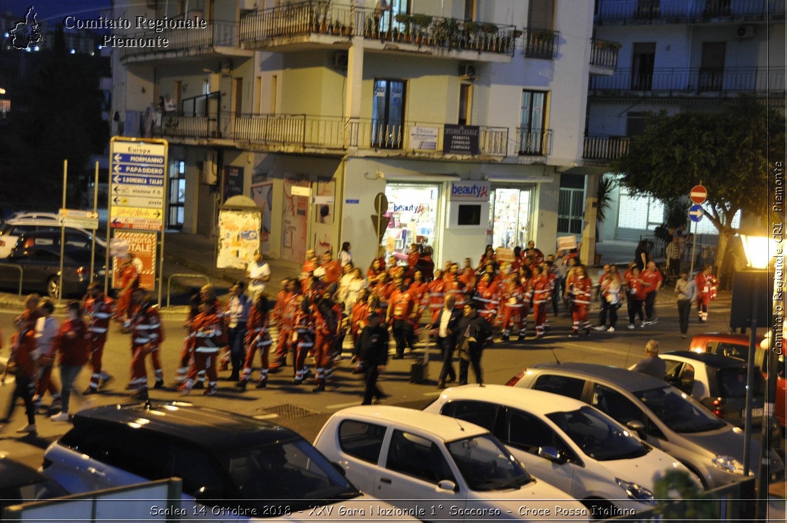 Scalea 14 Ottobre 2018 - XXV Gara Nazionale 1 Soccorso - Croce Rossa Italiana- Comitato Regionale del Piemonte