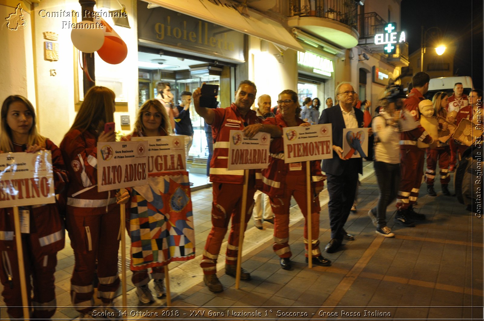 Scalea 14 Ottobre 2018 - XXV Gara Nazionale 1 Soccorso - Croce Rossa Italiana- Comitato Regionale del Piemonte