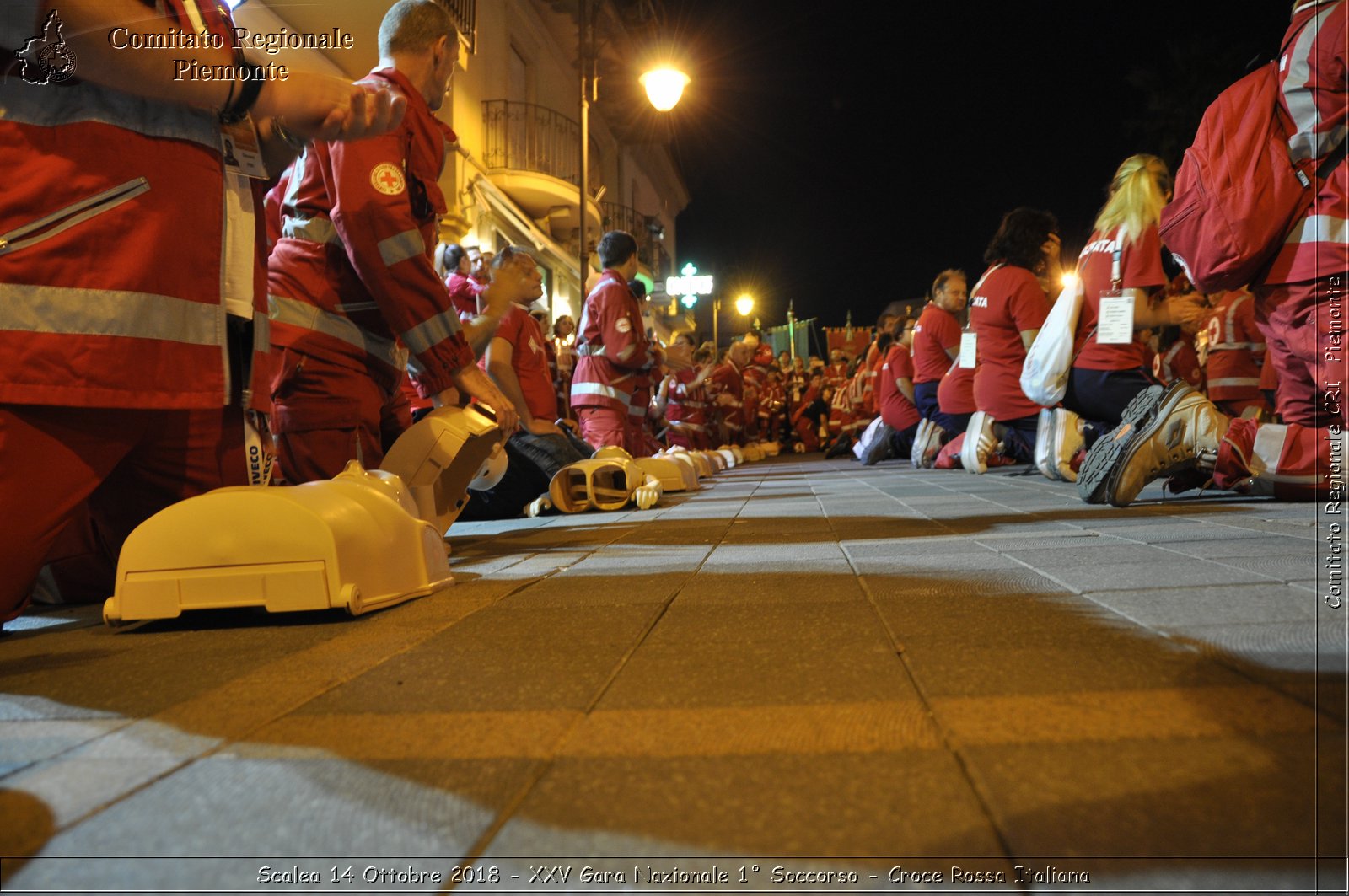 Scalea 14 Ottobre 2018 - XXV Gara Nazionale 1 Soccorso - Croce Rossa Italiana- Comitato Regionale del Piemonte