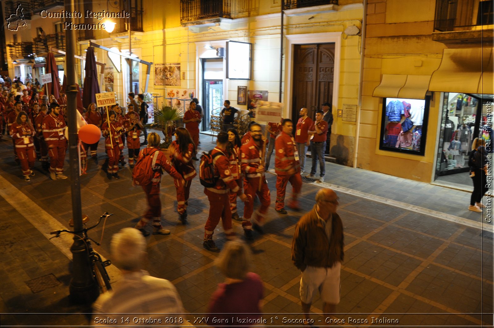 Scalea 14 Ottobre 2018 - XXV Gara Nazionale 1 Soccorso - Croce Rossa Italiana- Comitato Regionale del Piemonte