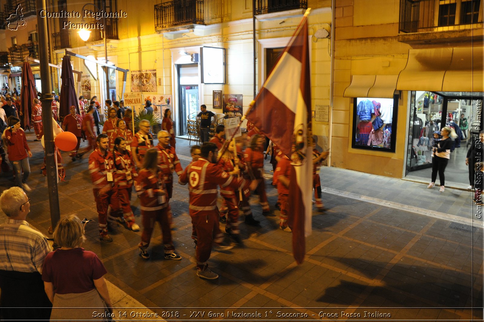 Scalea 14 Ottobre 2018 - XXV Gara Nazionale 1 Soccorso - Croce Rossa Italiana- Comitato Regionale del Piemonte