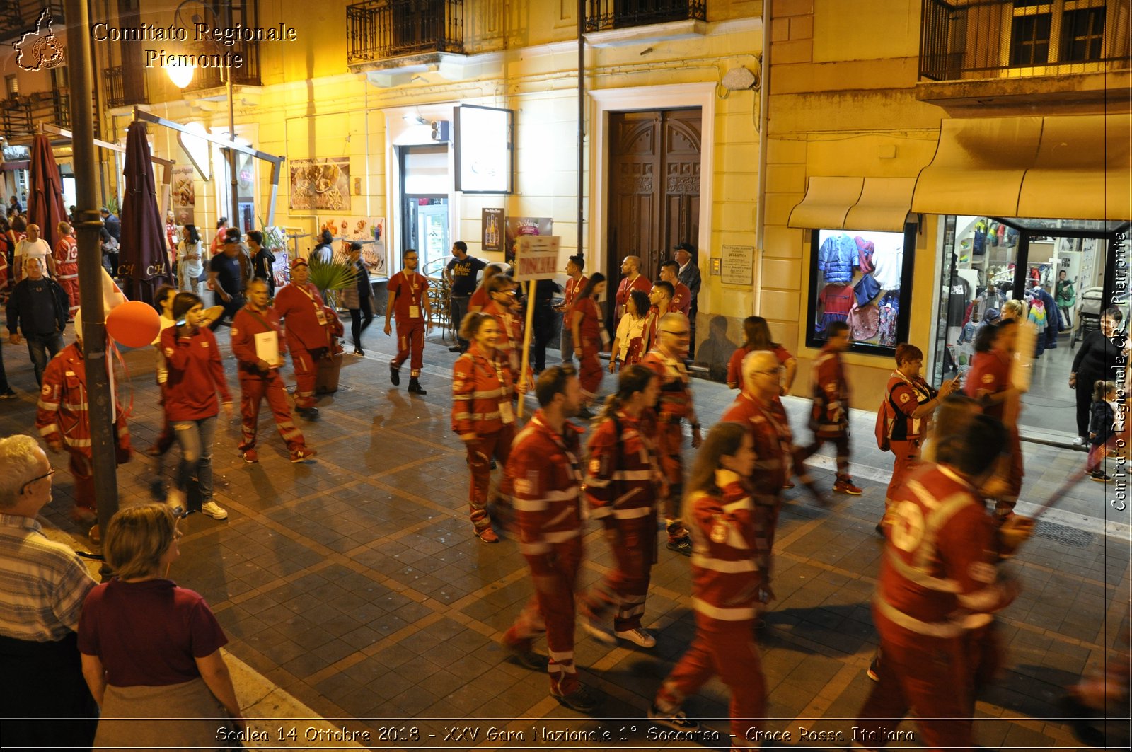 Scalea 14 Ottobre 2018 - XXV Gara Nazionale 1 Soccorso - Croce Rossa Italiana- Comitato Regionale del Piemonte