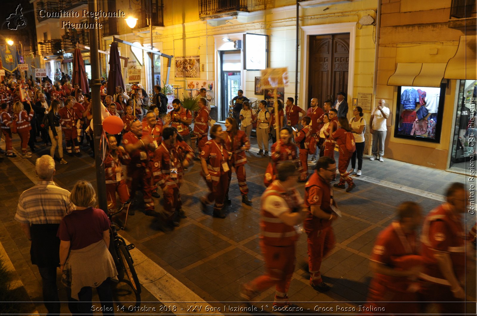 Scalea 14 Ottobre 2018 - XXV Gara Nazionale 1 Soccorso - Croce Rossa Italiana- Comitato Regionale del Piemonte