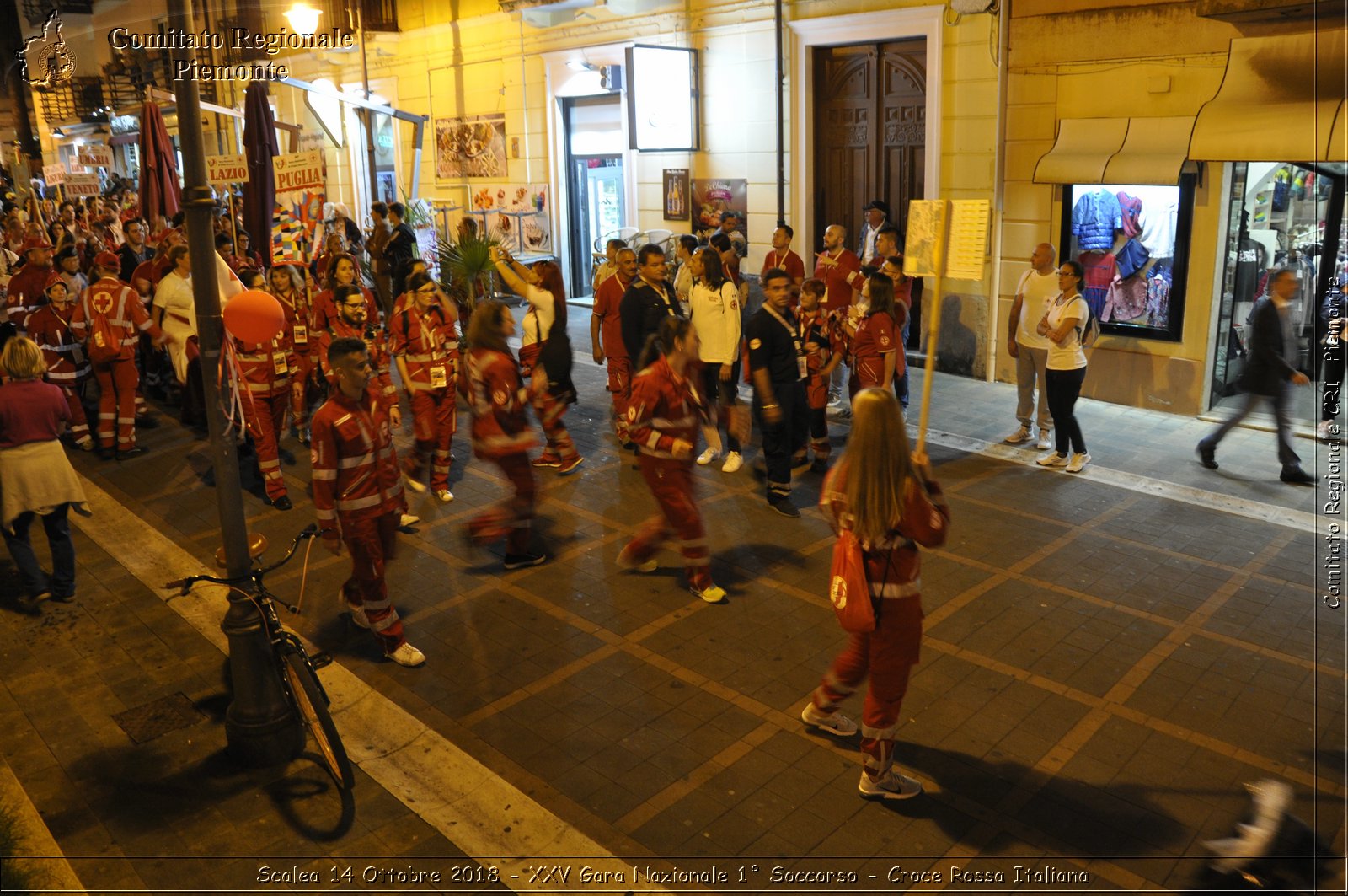 Scalea 14 Ottobre 2018 - XXV Gara Nazionale 1 Soccorso - Croce Rossa Italiana- Comitato Regionale del Piemonte