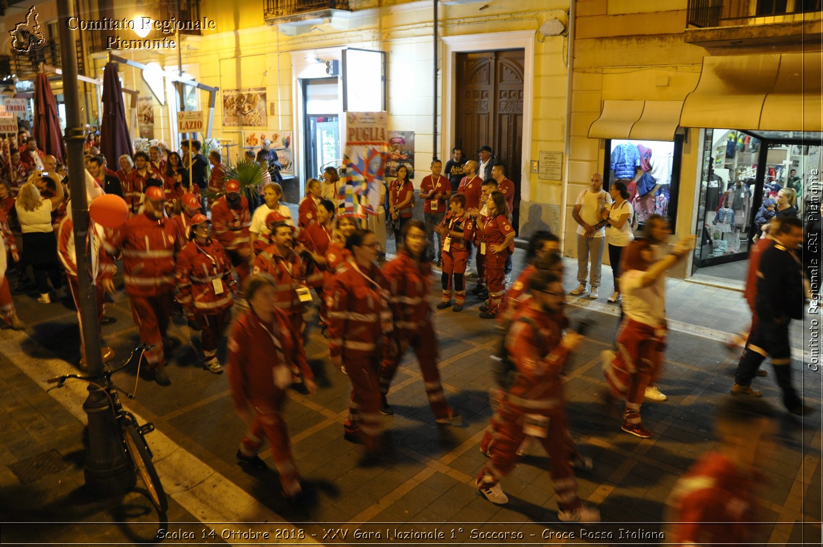 Scalea 14 Ottobre 2018 - XXV Gara Nazionale 1 Soccorso - Croce Rossa Italiana- Comitato Regionale del Piemonte