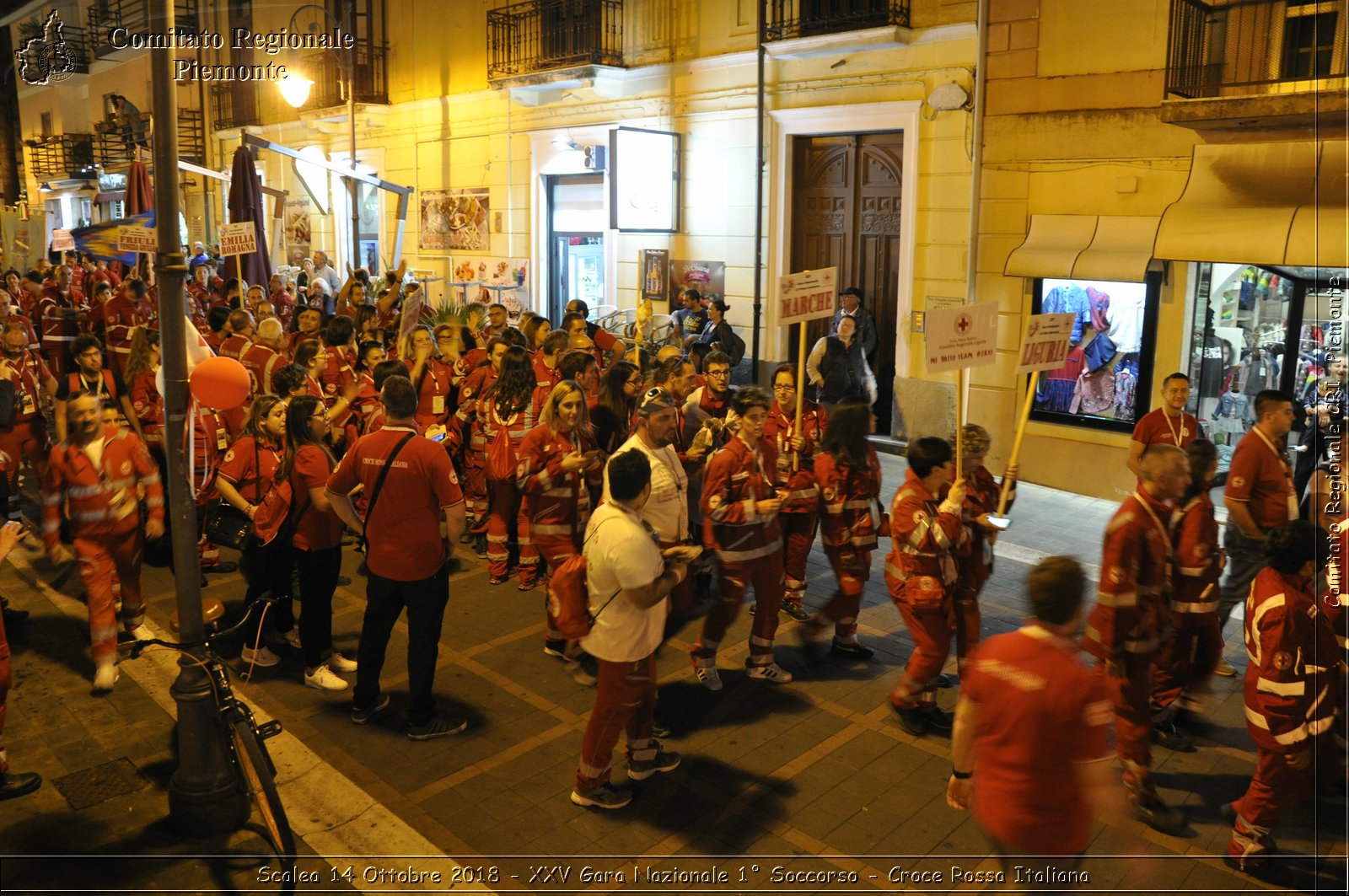 Scalea 14 Ottobre 2018 - XXV Gara Nazionale 1 Soccorso - Croce Rossa Italiana- Comitato Regionale del Piemonte