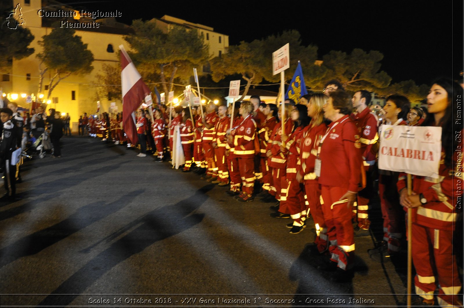 Scalea 14 Ottobre 2018 - XXV Gara Nazionale 1 Soccorso - Croce Rossa Italiana- Comitato Regionale del Piemonte