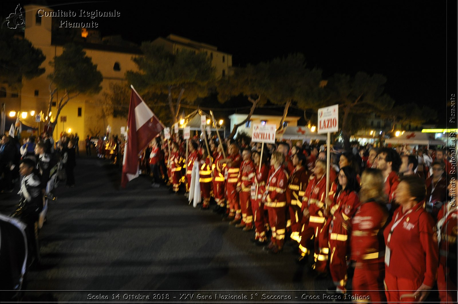 Scalea 14 Ottobre 2018 - XXV Gara Nazionale 1 Soccorso - Croce Rossa Italiana- Comitato Regionale del Piemonte