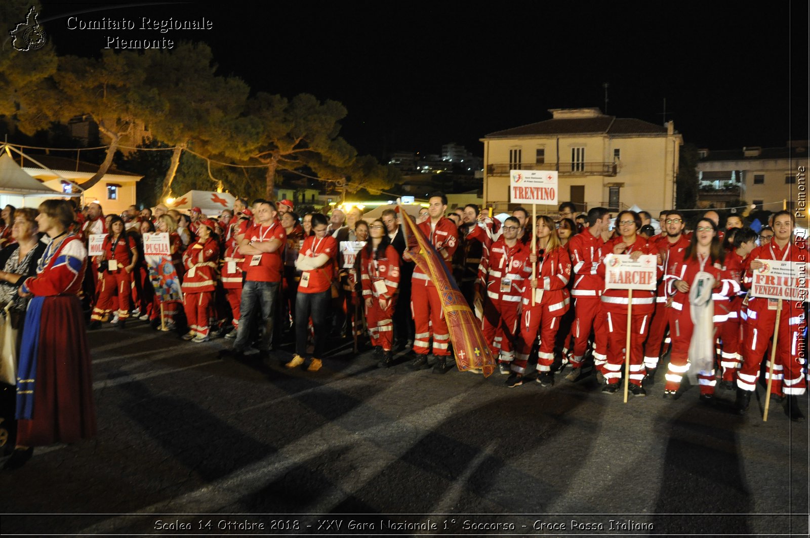 Scalea 14 Ottobre 2018 - XXV Gara Nazionale 1 Soccorso - Croce Rossa Italiana- Comitato Regionale del Piemonte