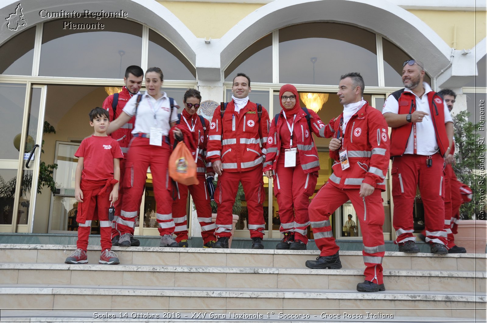 Scalea 14 Ottobre 2018 - XXV Gara Nazionale 1 Soccorso - Croce Rossa Italiana- Comitato Regionale del Piemonte