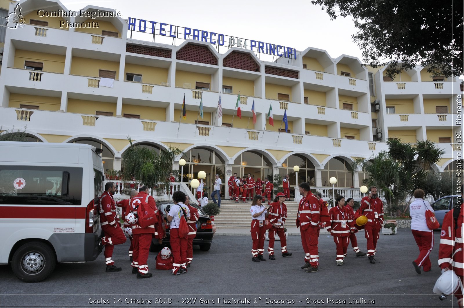 Scalea 14 Ottobre 2018 - XXV Gara Nazionale 1 Soccorso - Croce Rossa Italiana- Comitato Regionale del Piemonte