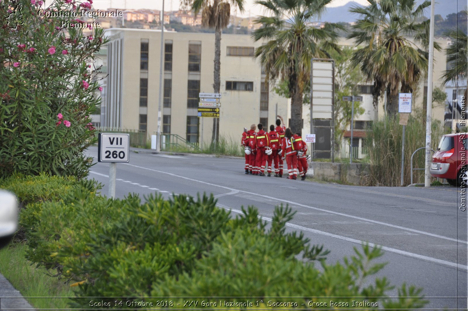 Scalea 14 Ottobre 2018 - XXV Gara Nazionale 1 Soccorso - Croce Rossa Italiana- Comitato Regionale del Piemonte