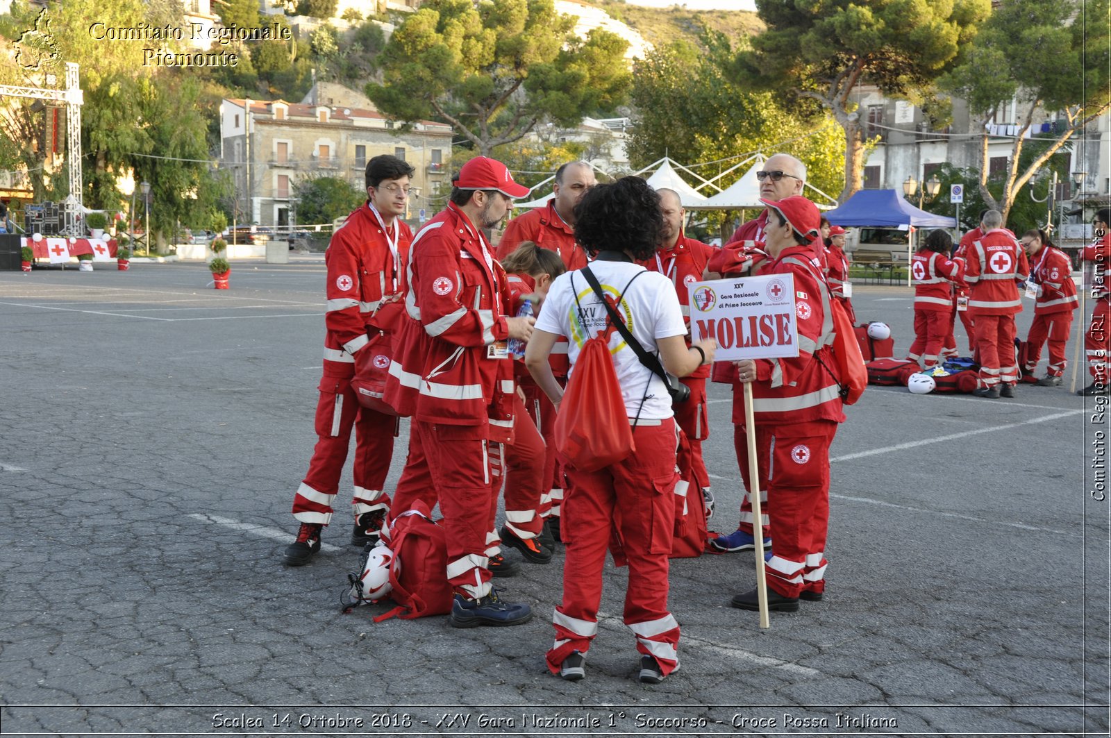 Scalea 14 Ottobre 2018 - XXV Gara Nazionale 1 Soccorso - Croce Rossa Italiana- Comitato Regionale del Piemonte