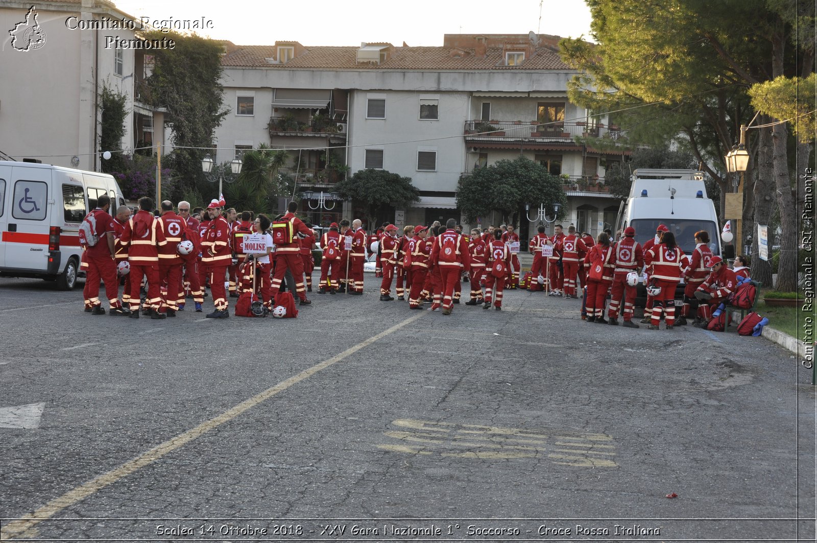 Scalea 14 Ottobre 2018 - XXV Gara Nazionale 1 Soccorso - Croce Rossa Italiana- Comitato Regionale del Piemonte