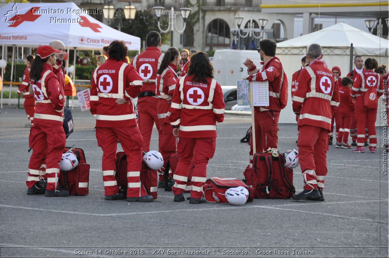 Scalea 14 Ottobre 2018 - XXV Gara Nazionale 1 Soccorso - Croce Rossa Italiana- Comitato Regionale del Piemonte