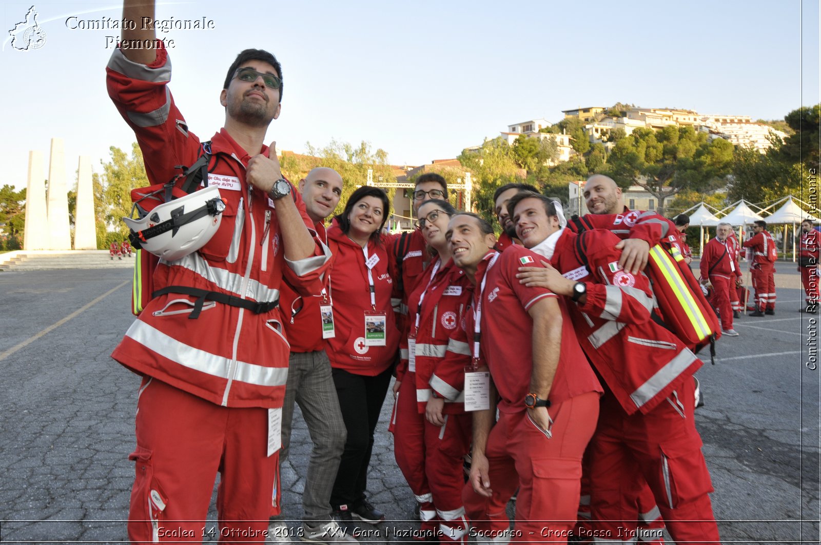 Scalea 14 Ottobre 2018 - XXV Gara Nazionale 1 Soccorso - Croce Rossa Italiana- Comitato Regionale del Piemonte