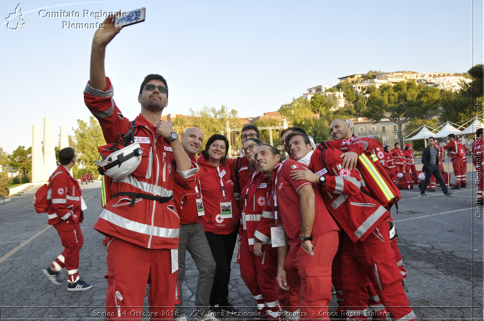 Scalea 14 Ottobre 2018 - XXV Gara Nazionale 1 Soccorso - Croce Rossa Italiana- Comitato Regionale del Piemonte