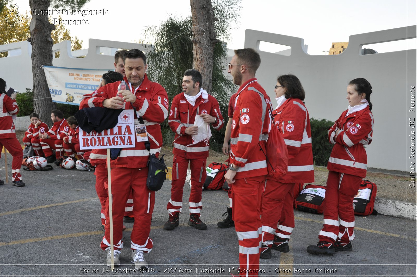 Scalea 14 Ottobre 2018 - XXV Gara Nazionale 1 Soccorso - Croce Rossa Italiana- Comitato Regionale del Piemonte