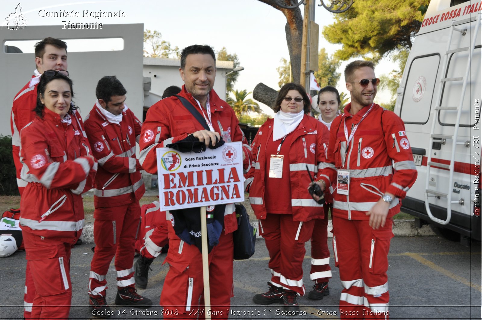 Scalea 14 Ottobre 2018 - XXV Gara Nazionale 1 Soccorso - Croce Rossa Italiana- Comitato Regionale del Piemonte