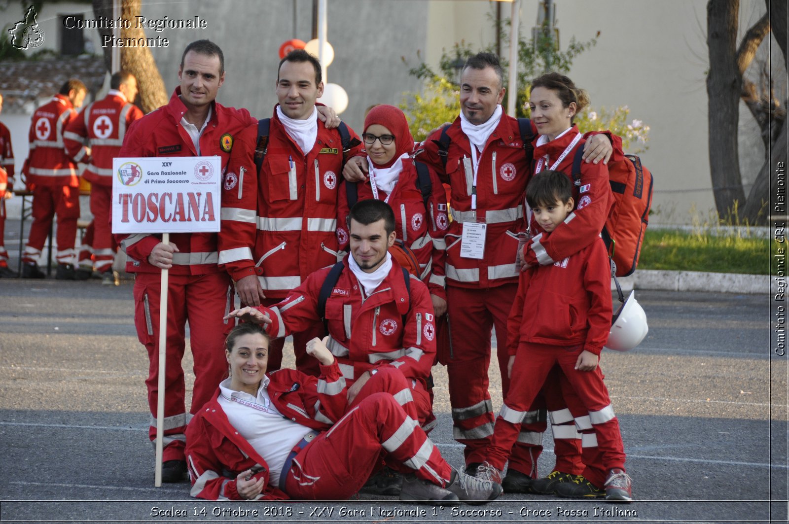 Scalea 14 Ottobre 2018 - XXV Gara Nazionale 1 Soccorso - Croce Rossa Italiana- Comitato Regionale del Piemonte