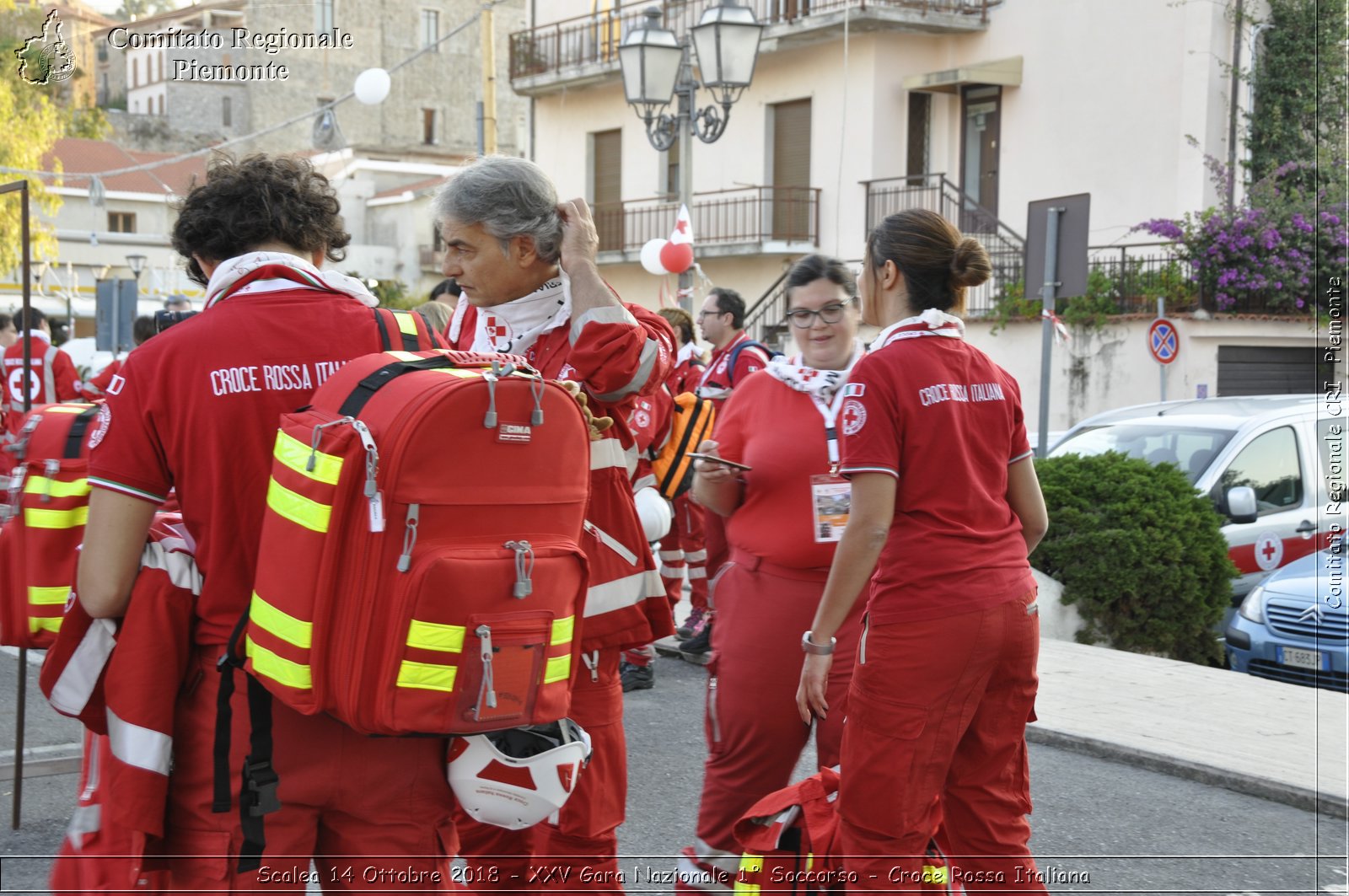 Scalea 14 Ottobre 2018 - XXV Gara Nazionale 1 Soccorso - Croce Rossa Italiana- Comitato Regionale del Piemonte