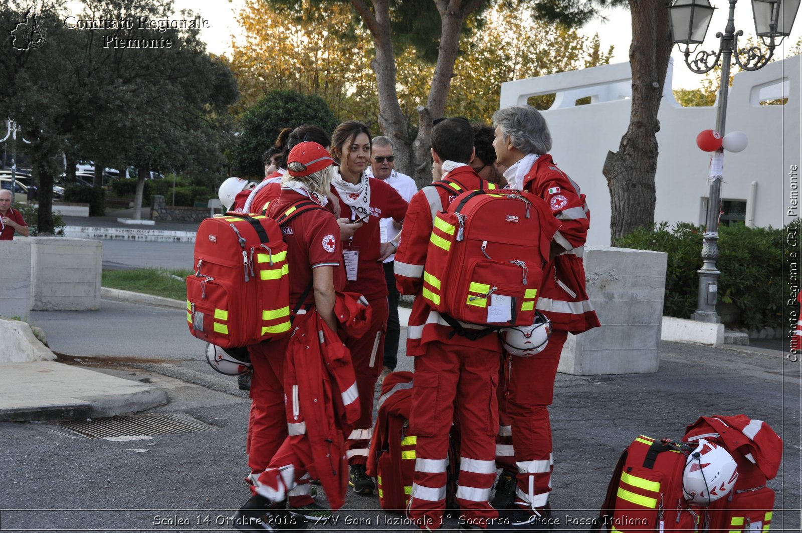 Scalea 14 Ottobre 2018 - XXV Gara Nazionale 1 Soccorso - Croce Rossa Italiana- Comitato Regionale del Piemonte