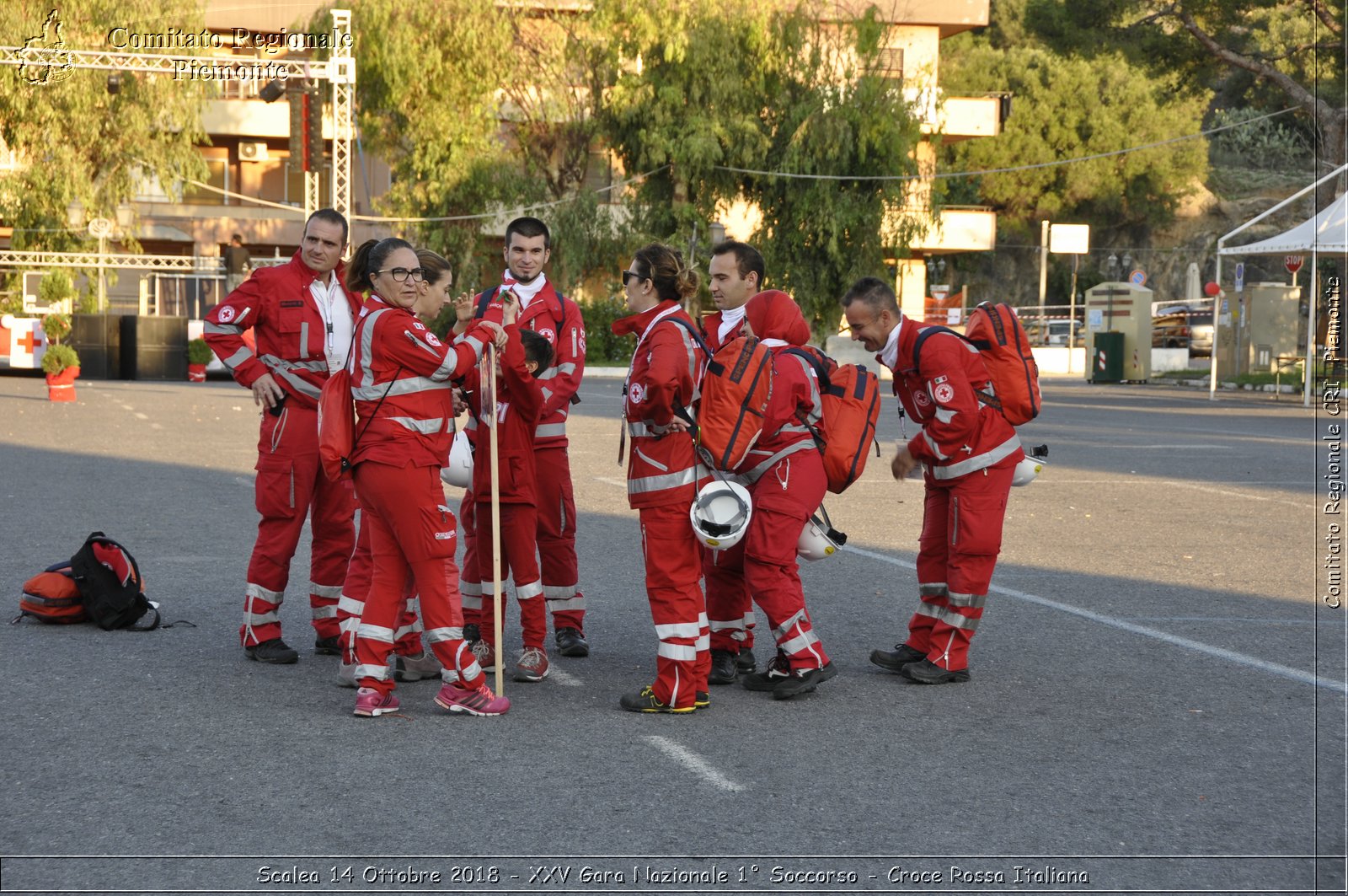 Scalea 14 Ottobre 2018 - XXV Gara Nazionale 1 Soccorso - Croce Rossa Italiana- Comitato Regionale del Piemonte