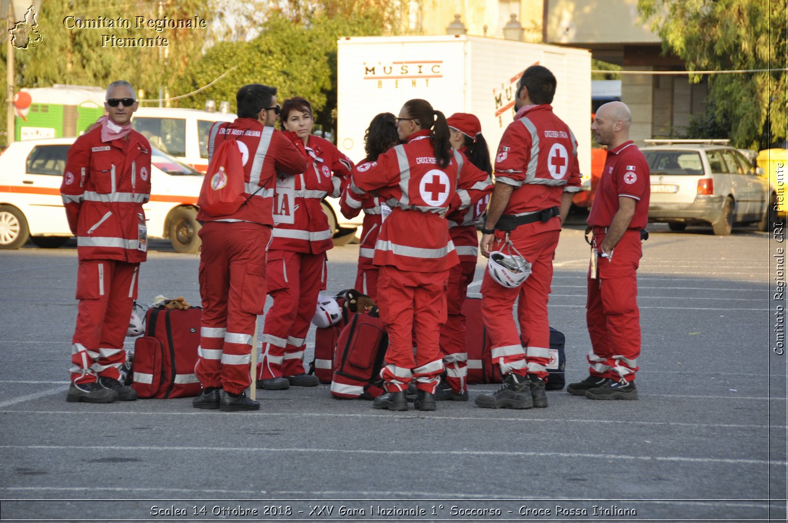 Scalea 14 Ottobre 2018 - XXV Gara Nazionale 1 Soccorso - Croce Rossa Italiana- Comitato Regionale del Piemonte