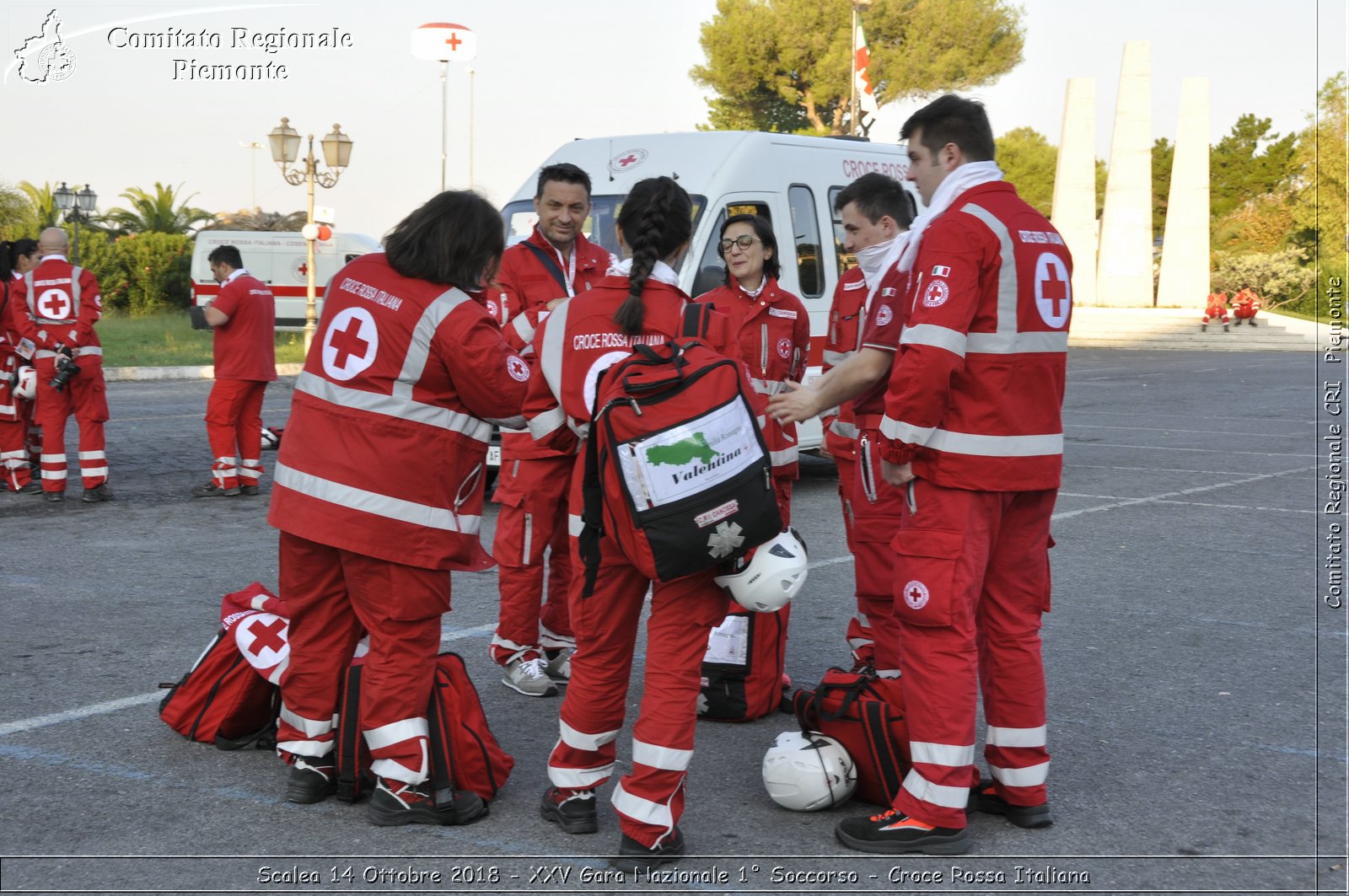 Scalea 14 Ottobre 2018 - XXV Gara Nazionale 1 Soccorso - Croce Rossa Italiana- Comitato Regionale del Piemonte