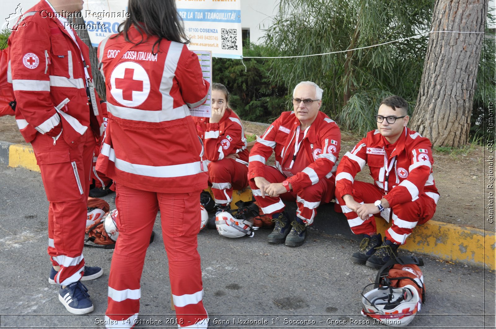 Scalea 14 Ottobre 2018 - XXV Gara Nazionale 1 Soccorso - Croce Rossa Italiana- Comitato Regionale del Piemonte