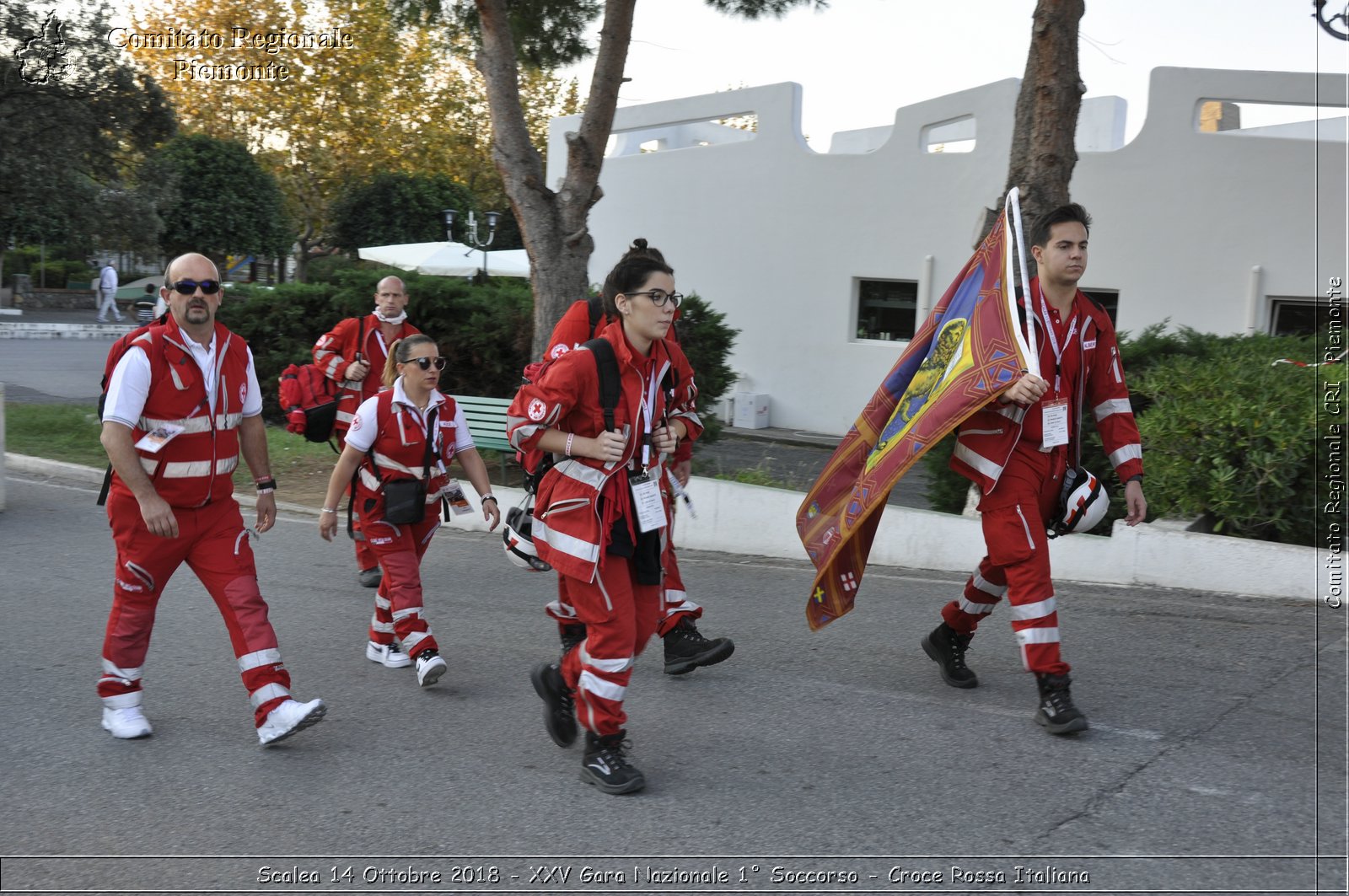 Scalea 14 Ottobre 2018 - XXV Gara Nazionale 1 Soccorso - Croce Rossa Italiana- Comitato Regionale del Piemonte