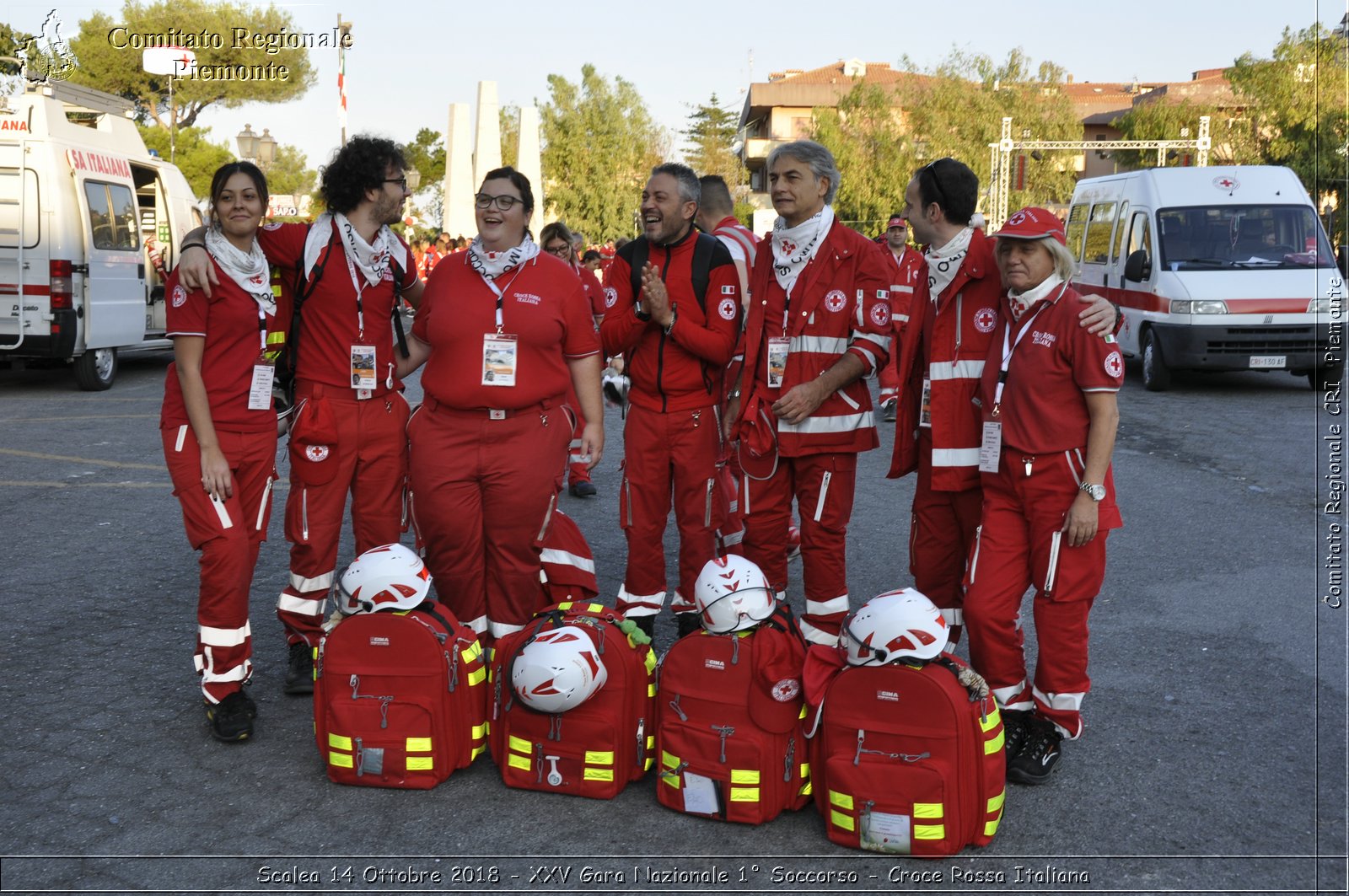 Scalea 14 Ottobre 2018 - XXV Gara Nazionale 1 Soccorso - Croce Rossa Italiana- Comitato Regionale del Piemonte