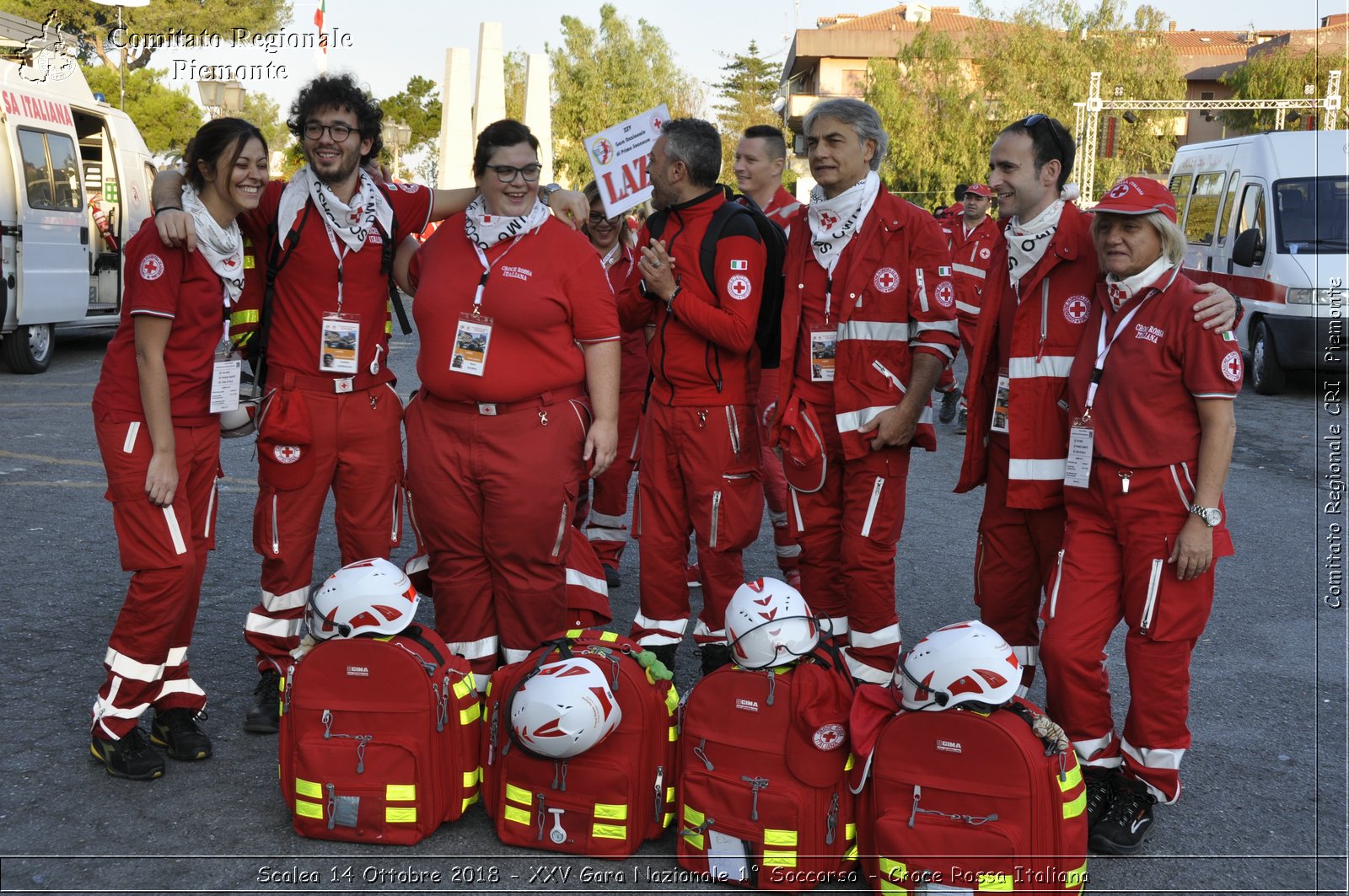 Scalea 14 Ottobre 2018 - XXV Gara Nazionale 1 Soccorso - Croce Rossa Italiana- Comitato Regionale del Piemonte