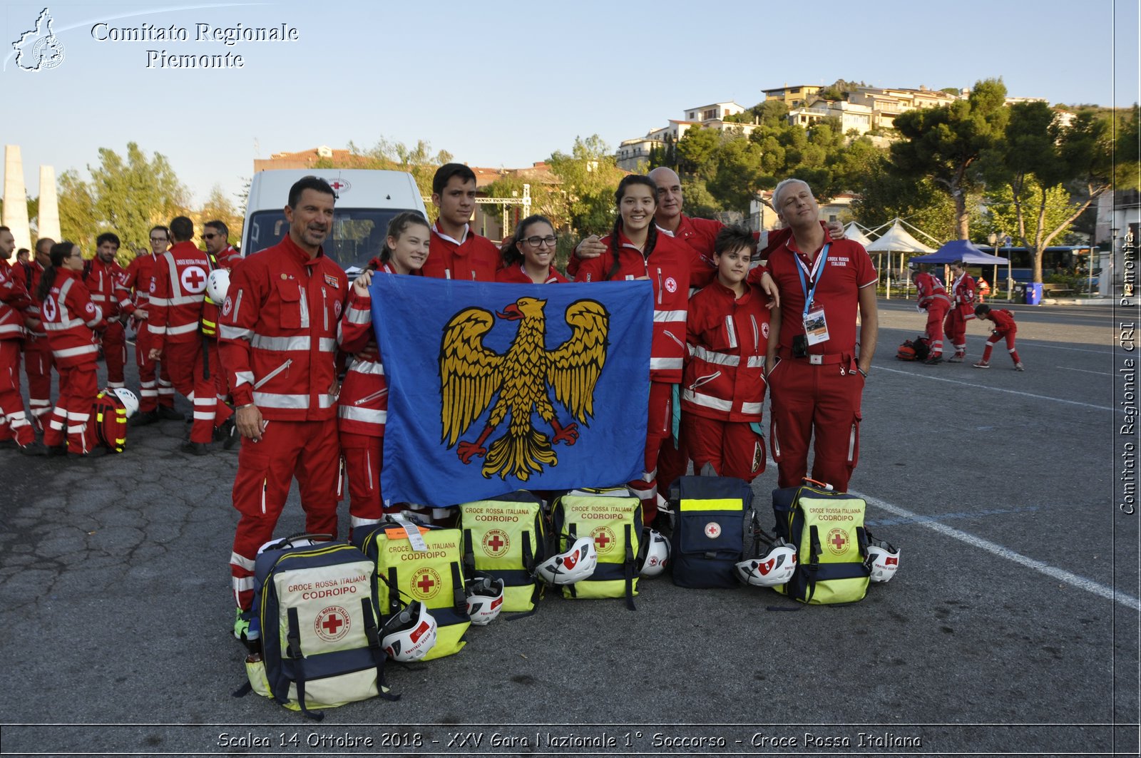 Scalea 14 Ottobre 2018 - XXV Gara Nazionale 1 Soccorso - Croce Rossa Italiana- Comitato Regionale del Piemonte