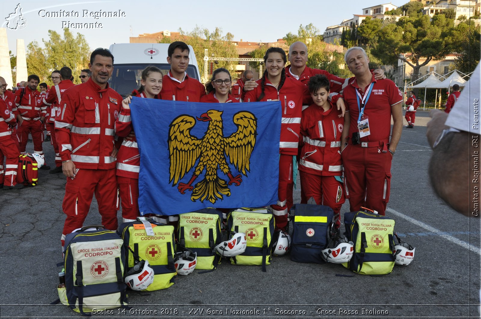 Scalea 14 Ottobre 2018 - XXV Gara Nazionale 1 Soccorso - Croce Rossa Italiana- Comitato Regionale del Piemonte