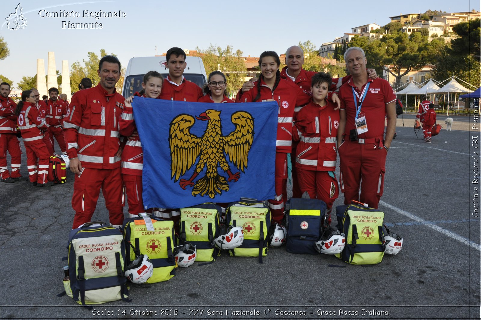 Scalea 14 Ottobre 2018 - XXV Gara Nazionale 1 Soccorso - Croce Rossa Italiana- Comitato Regionale del Piemonte