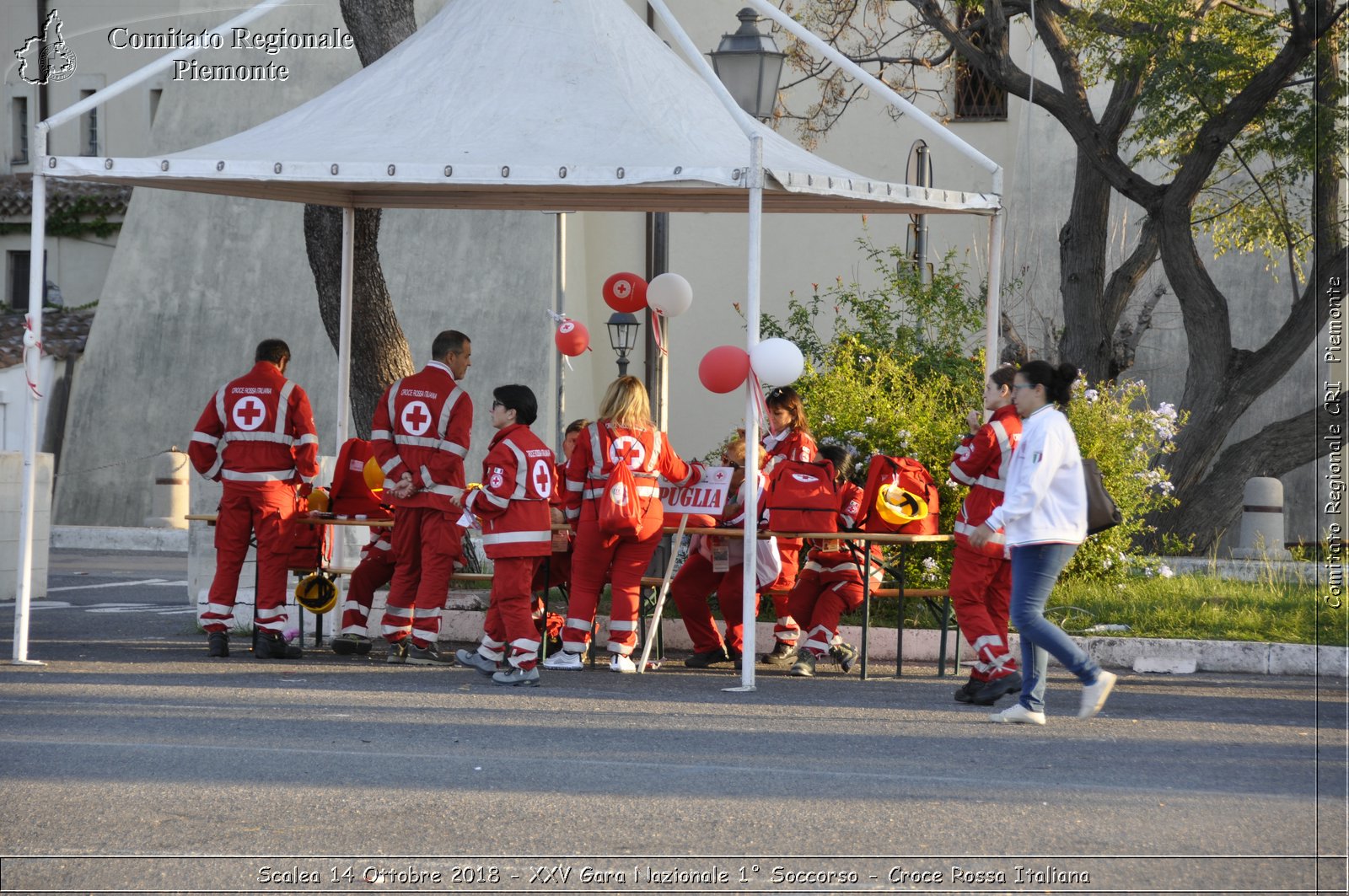 Scalea 14 Ottobre 2018 - XXV Gara Nazionale 1 Soccorso - Croce Rossa Italiana- Comitato Regionale del Piemonte