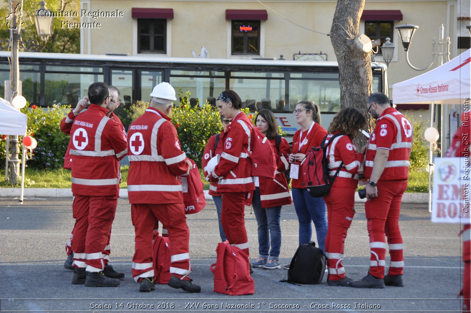 Scalea 14 Ottobre 2018 - XXV Gara Nazionale 1 Soccorso - Croce Rossa Italiana- Comitato Regionale del Piemonte