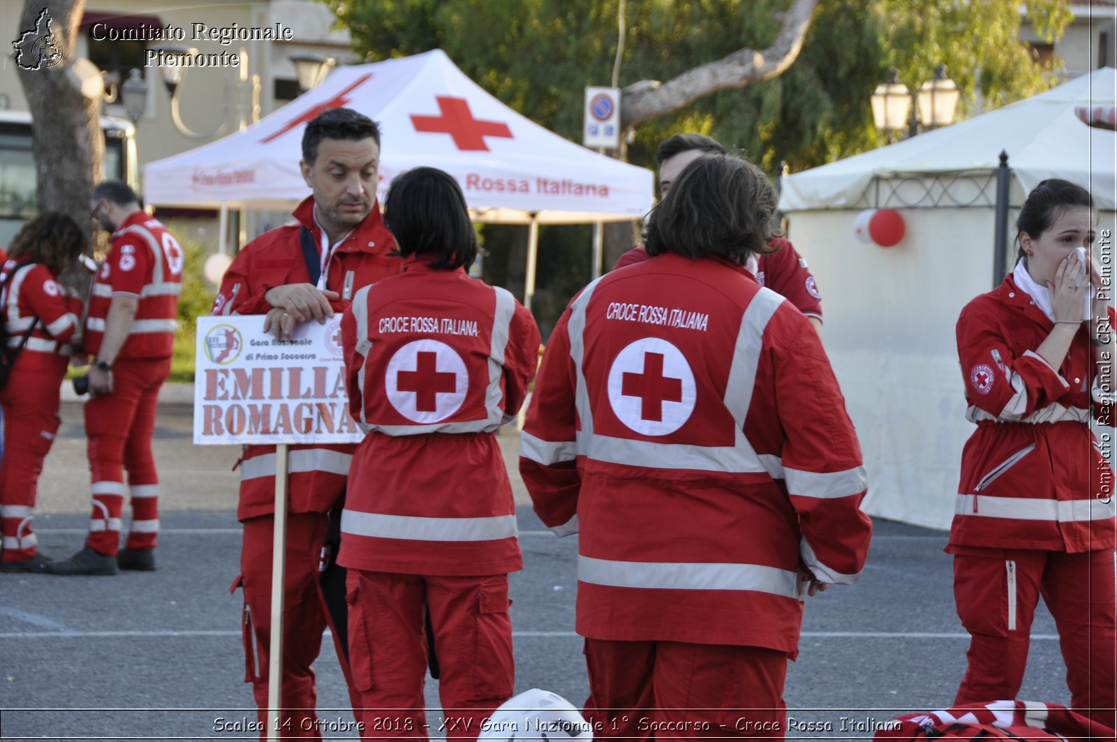 Scalea 14 Ottobre 2018 - XXV Gara Nazionale 1 Soccorso - Croce Rossa Italiana- Comitato Regionale del Piemonte