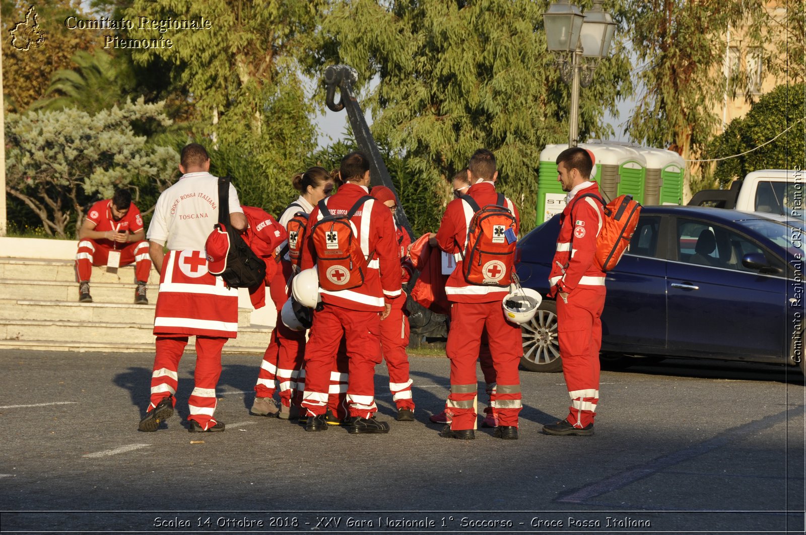 Scalea 14 Ottobre 2018 - XXV Gara Nazionale 1 Soccorso - Croce Rossa Italiana- Comitato Regionale del Piemonte