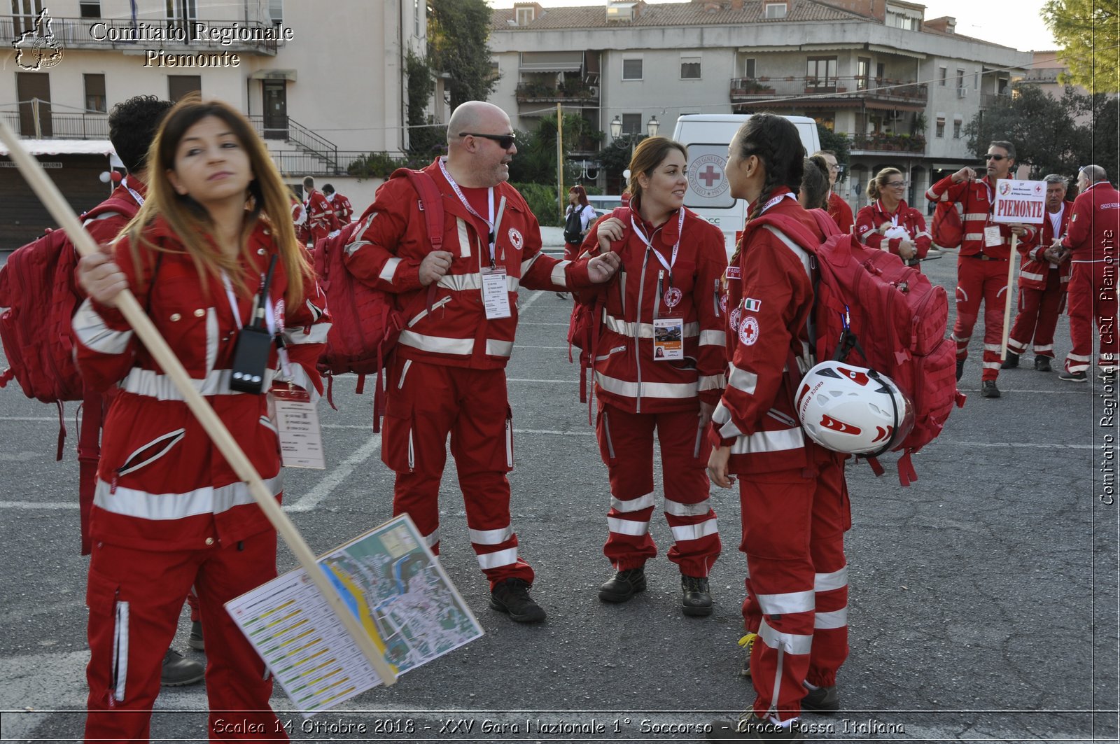 Scalea 14 Ottobre 2018 - XXV Gara Nazionale 1 Soccorso - Croce Rossa Italiana- Comitato Regionale del Piemonte