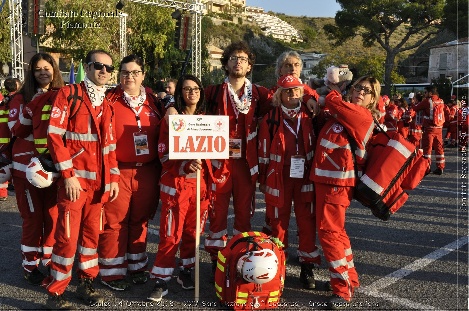 Scalea 14 Ottobre 2018 - XXV Gara Nazionale 1 Soccorso - Croce Rossa Italiana- Comitato Regionale del Piemonte