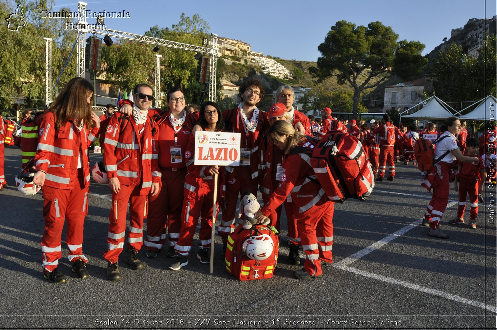 Scalea 14 Ottobre 2018 - XXV Gara Nazionale 1 Soccorso - Croce Rossa Italiana- Comitato Regionale del Piemonte