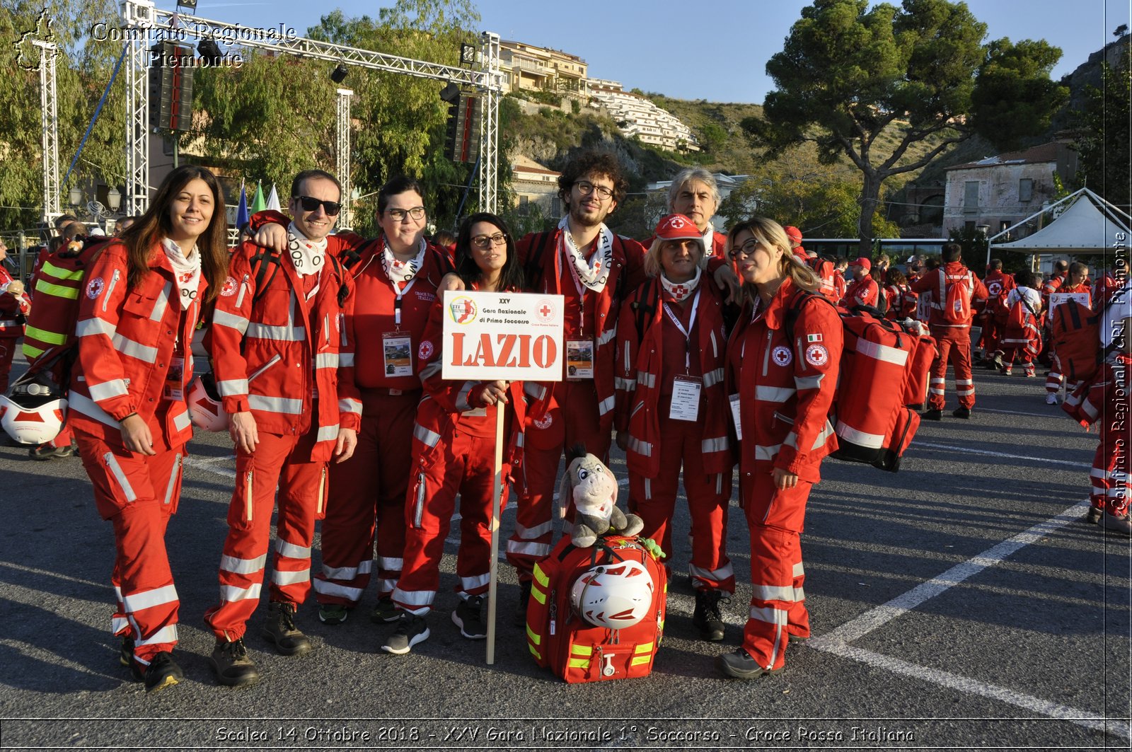 Scalea 14 Ottobre 2018 - XXV Gara Nazionale 1 Soccorso - Croce Rossa Italiana- Comitato Regionale del Piemonte