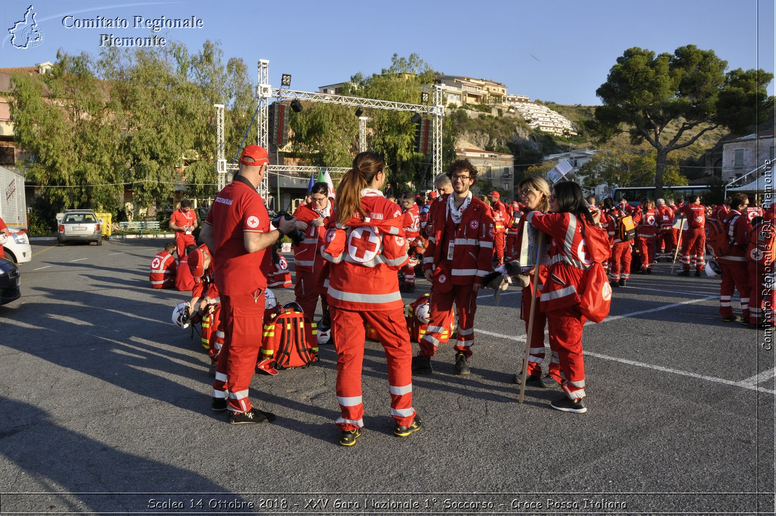 Scalea 14 Ottobre 2018 - XXV Gara Nazionale 1 Soccorso - Croce Rossa Italiana- Comitato Regionale del Piemonte