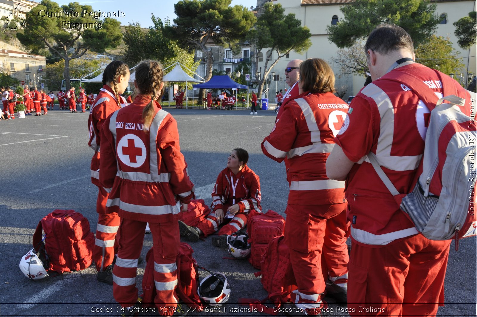 Scalea 14 Ottobre 2018 - XXV Gara Nazionale 1 Soccorso - Croce Rossa Italiana- Comitato Regionale del Piemonte