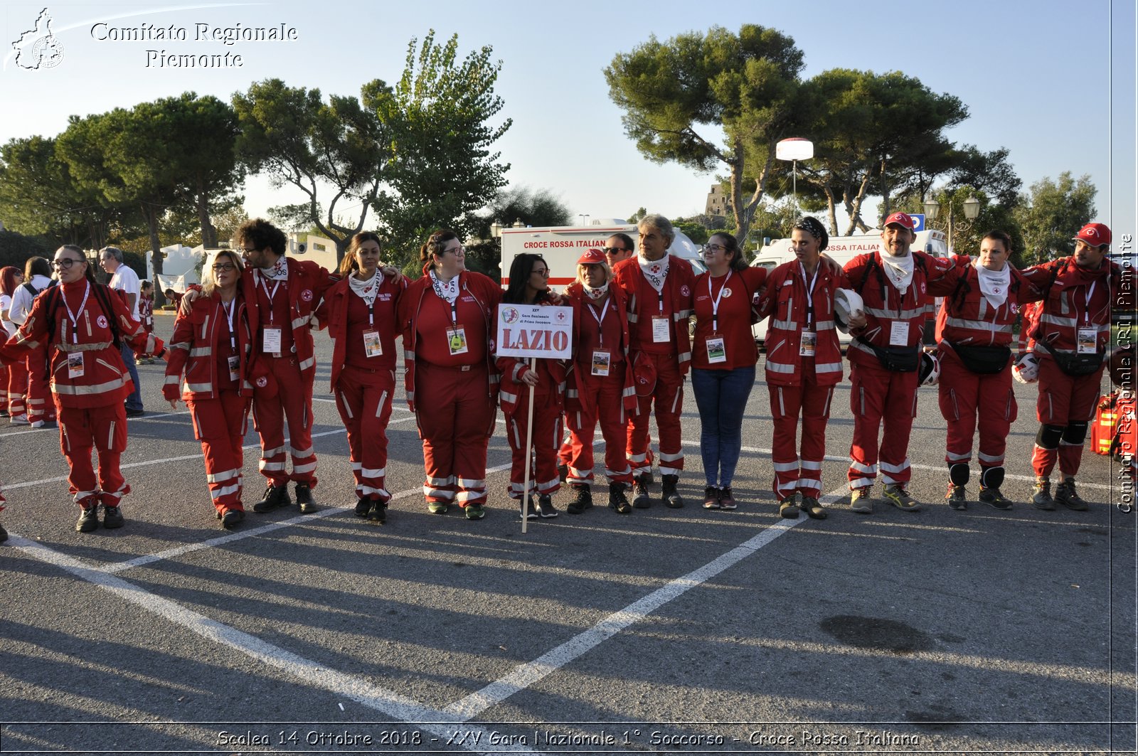 Scalea 14 Ottobre 2018 - XXV Gara Nazionale 1 Soccorso - Croce Rossa Italiana- Comitato Regionale del Piemonte