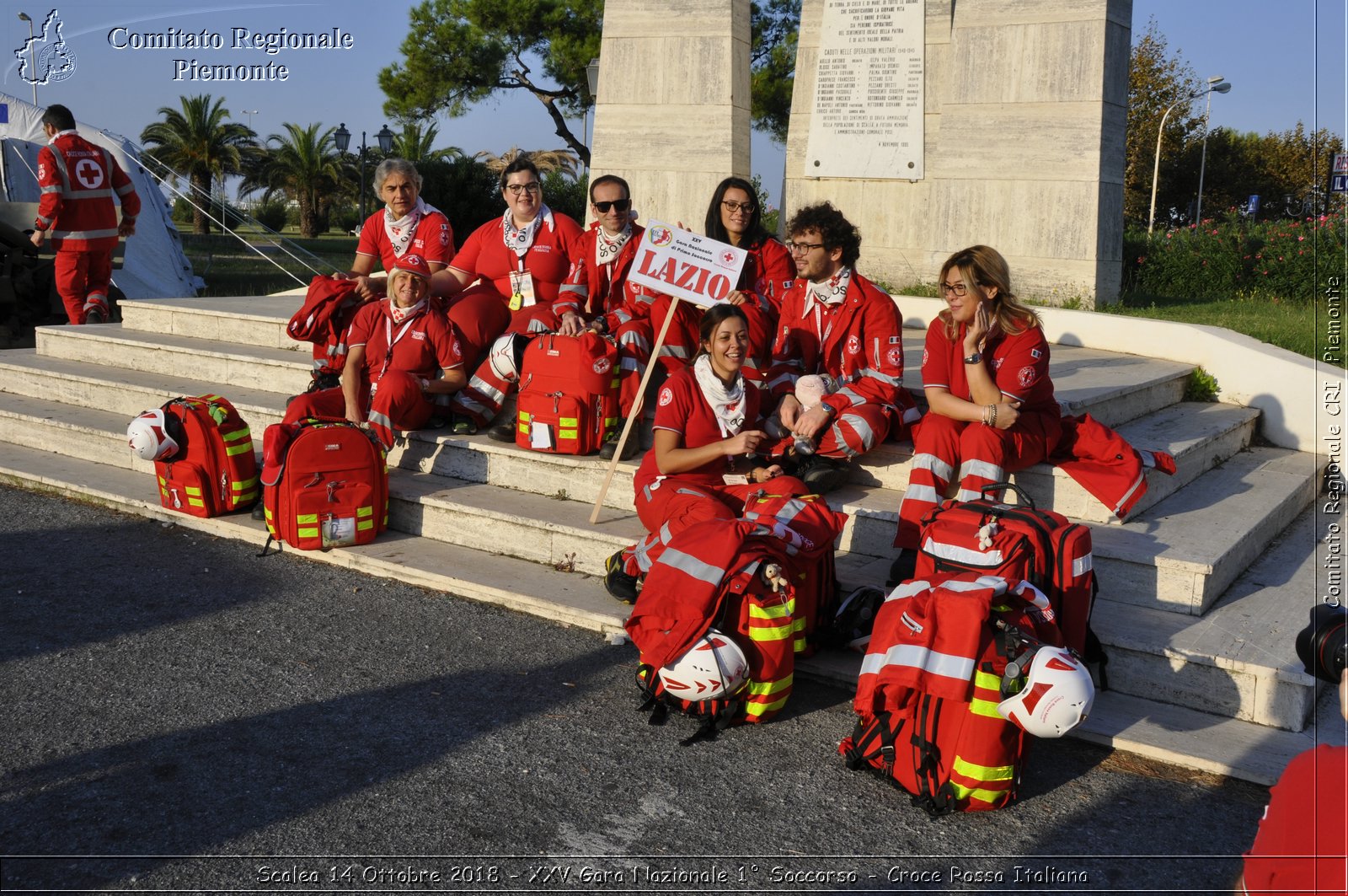 Scalea 14 Ottobre 2018 - XXV Gara Nazionale 1 Soccorso - Croce Rossa Italiana- Comitato Regionale del Piemonte