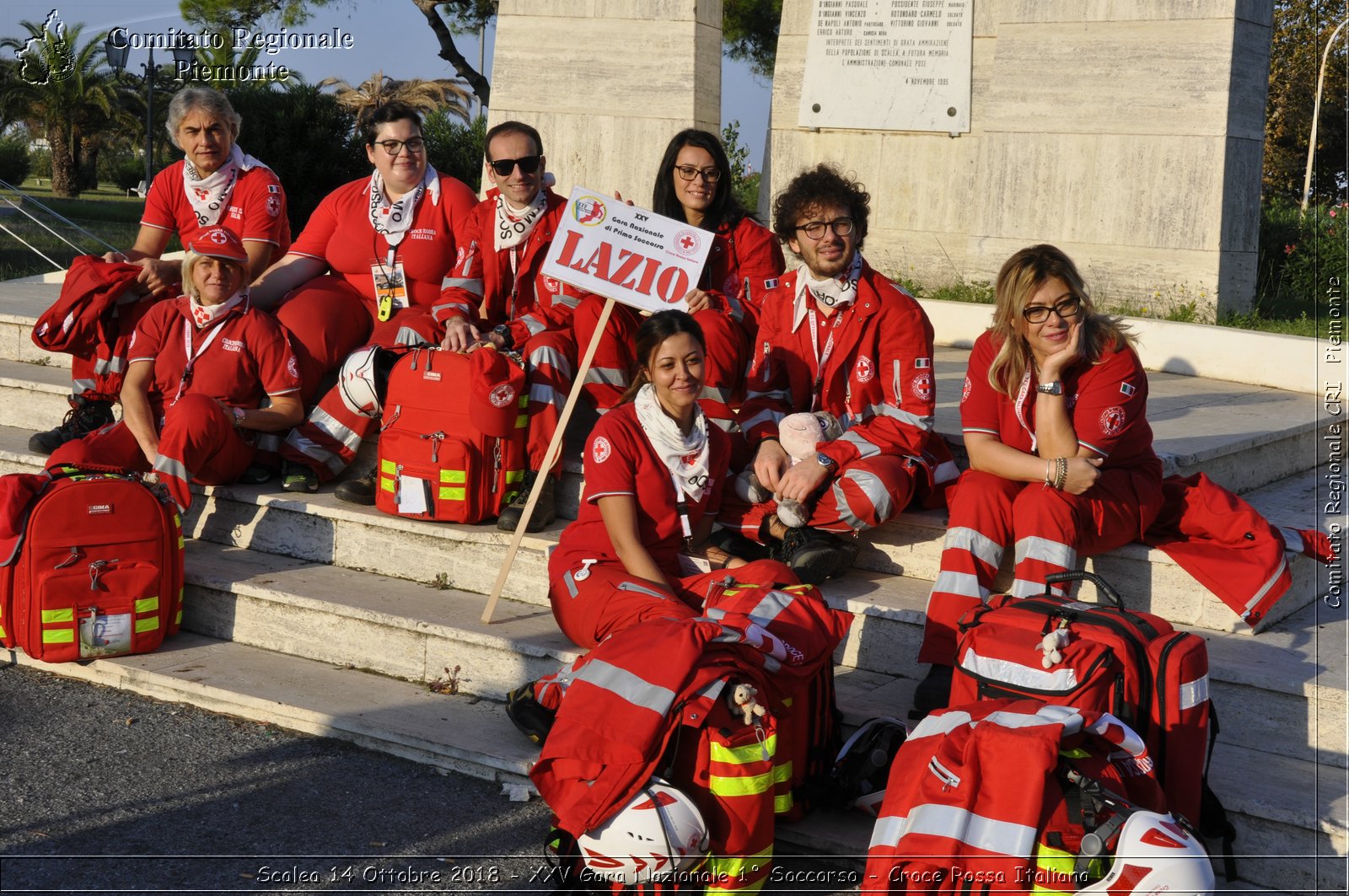 Scalea 14 Ottobre 2018 - XXV Gara Nazionale 1 Soccorso - Croce Rossa Italiana- Comitato Regionale del Piemonte